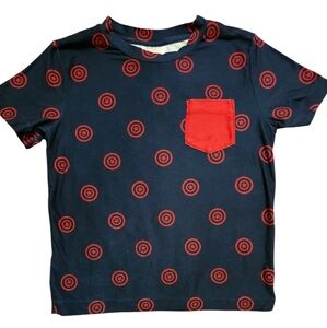 Hanna Andersson Marvel Captain America Pocket Tee 100cm 4T